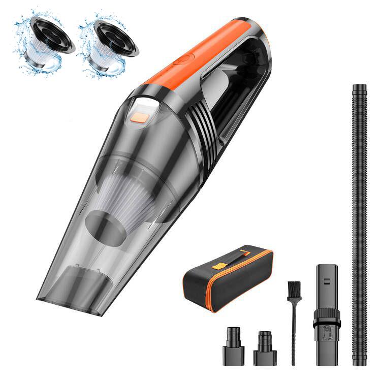 

Портативный автомобильный пылесос 6000 Па, мощный, бесщеточный, беспроводной, для уборки салона автомобиля