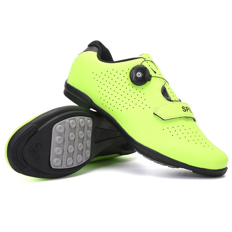 Spring/Summer Men's & Women's Clipless Mountain & Road Cycling Shoes with Hard, Wide Soles