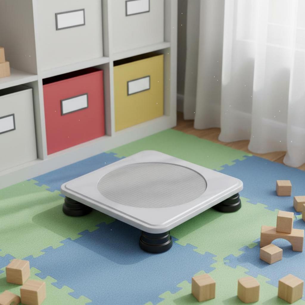 Mini-Trampolin für Kinder Tragbar Indoor Rechteckig Kinder Sprungmatte