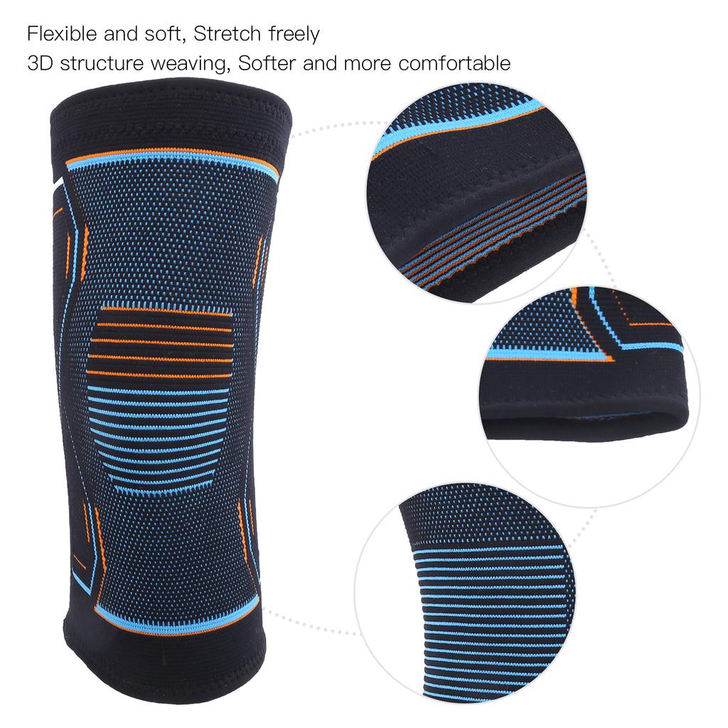 Knee Brace Professional Nylon Knee Compression Sleeve Support for Running Fitness Sports