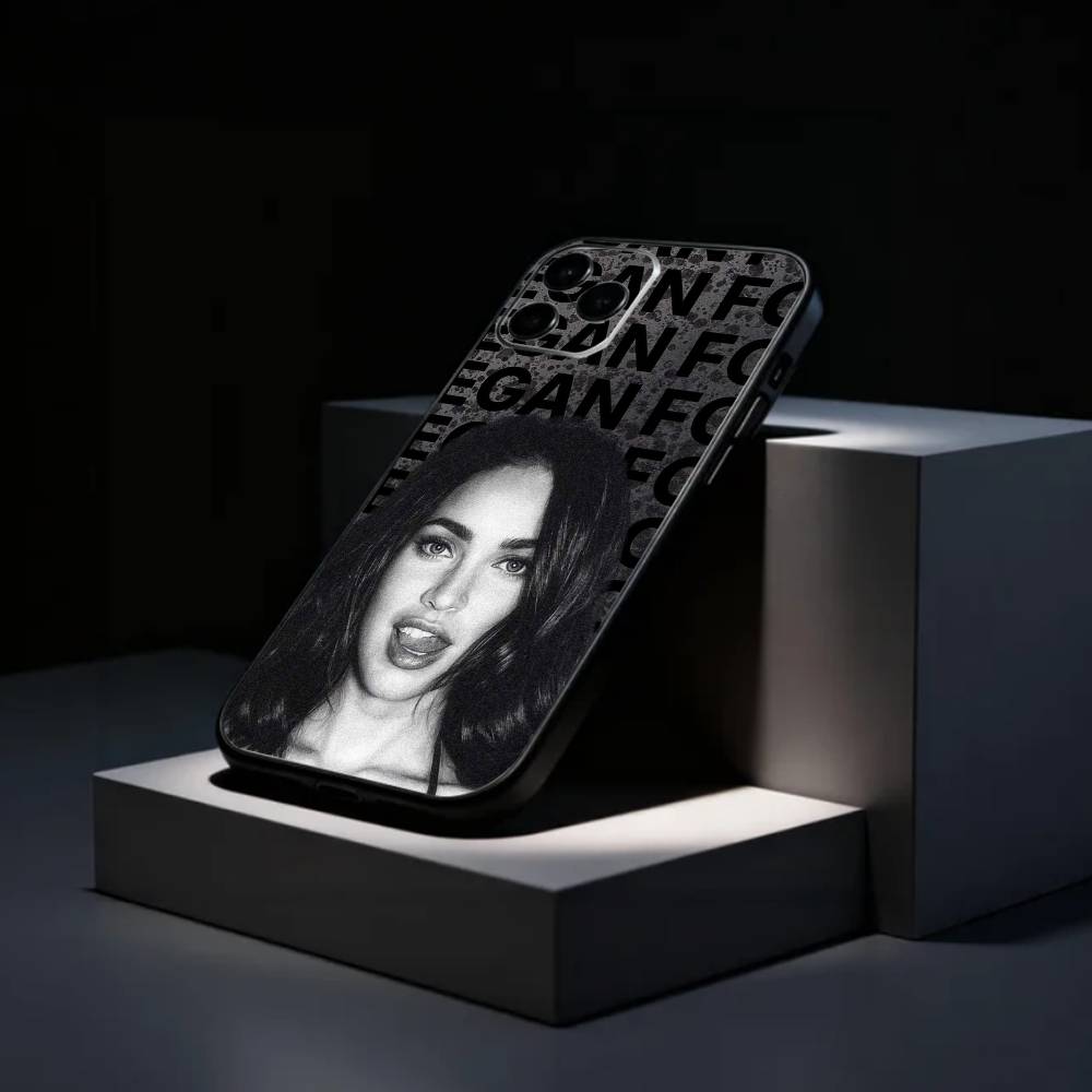 Megan F-Fox   Handyhülle Silikon Weich Für IPhone 17 16 15 14 13 12 11 X XR Plus Pro Max Plus