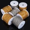 No Fade 1Meter Stainless Steel Gold & Silver Color Twist Stick Link Chain Bulk Chains for DIY Necklace Bracelet Jewelry Making