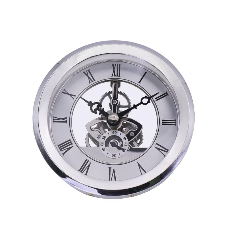 Römische Ziffern Wanduhrwerk Transparentes Einsatz Uhr Reparatur Ersatz DIY Uhrmacherteile Werkzeug Zubehör