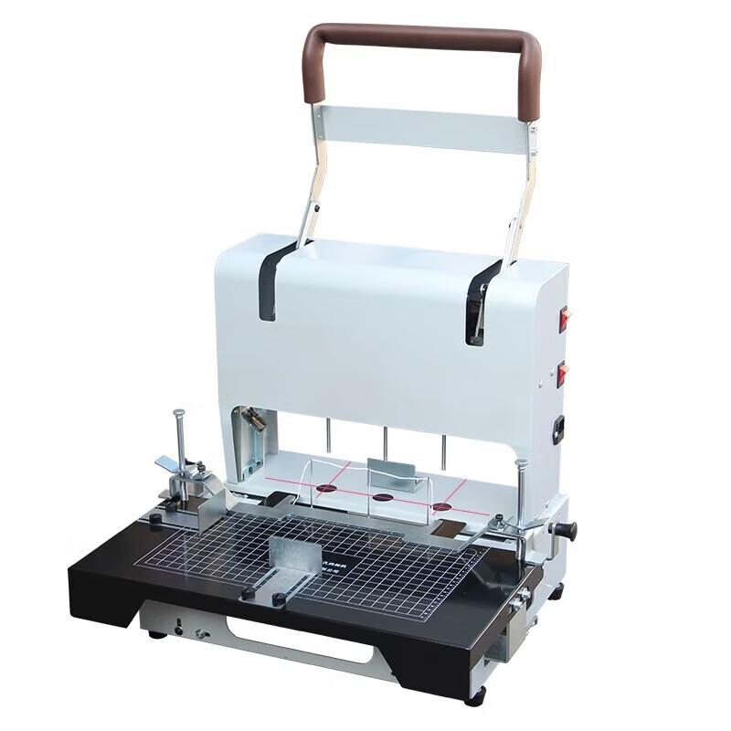 QIYAN Infrared Electric 3-Hole Binding Machine CN plug (adapter included)