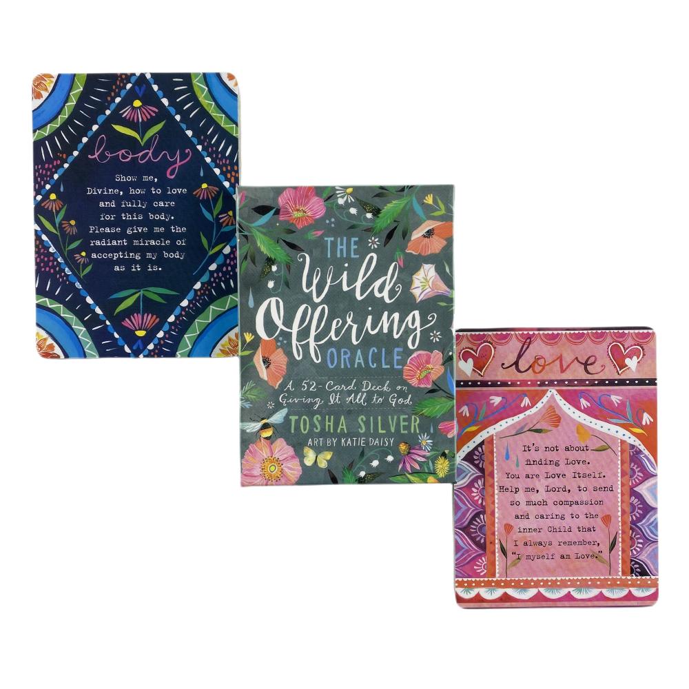 The Wild Offering Oracle Cards Divination Deck English Versions Edition Tarot Board Playing Table Games For Party