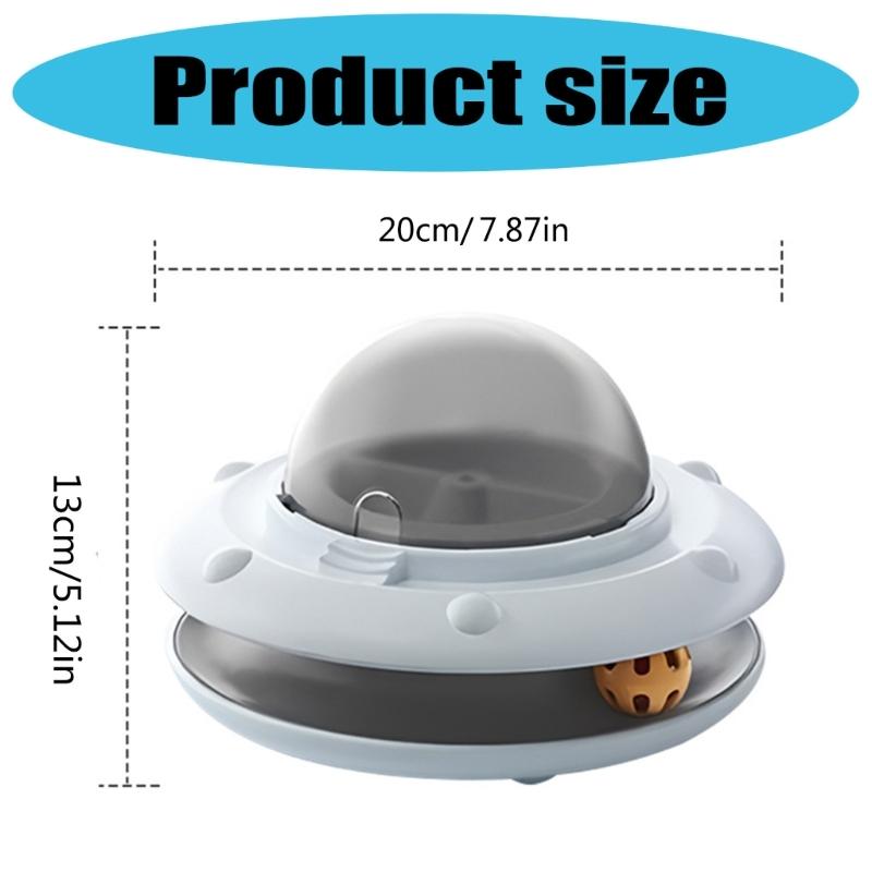 Automatischer Katzensnackspender Interaktives Futterspielzeug mit Bewegungssensortechnologie für aktive Katzen