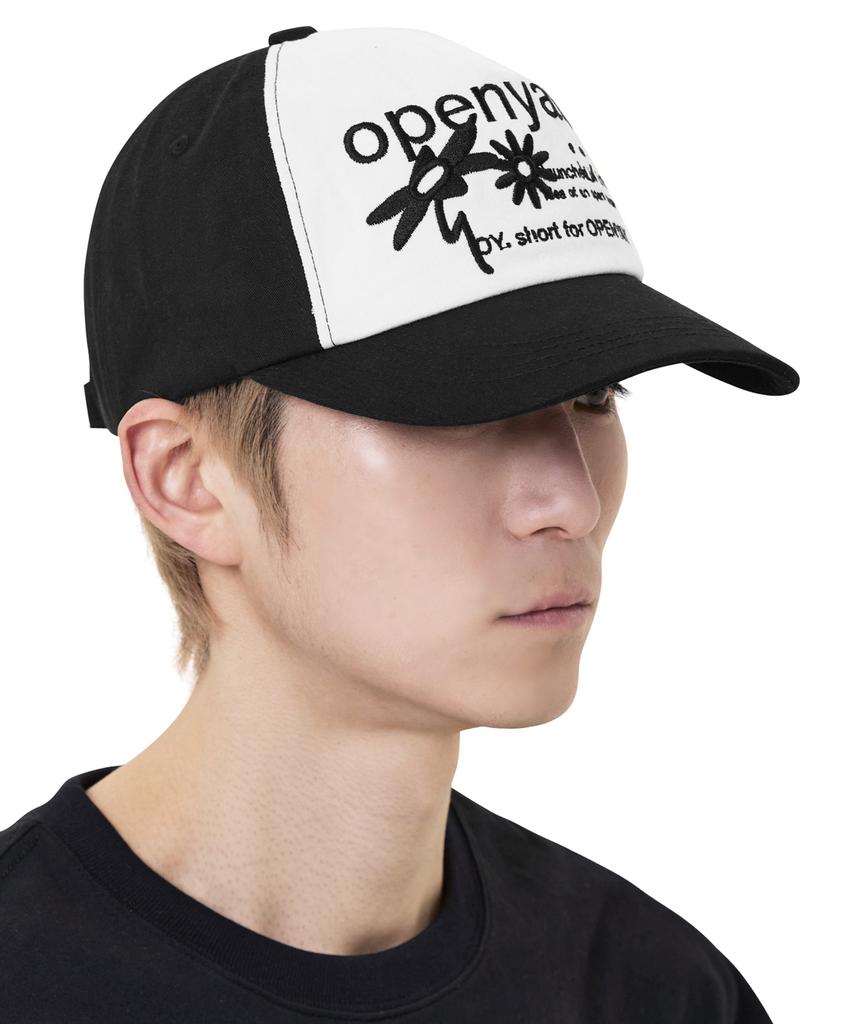 Opeunyadeu(Owai) Bloom Logo Cap - Black