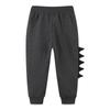 Autumn New Boys' Cartoon Embroidered Cotton Sweatshirt and Sweatpants Set