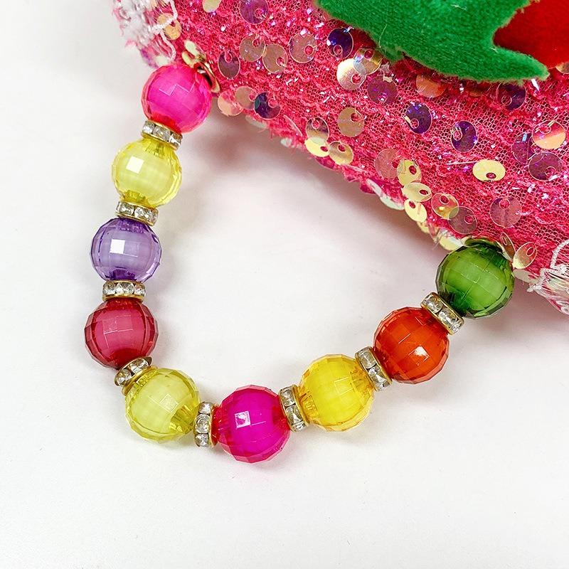 Children's Bag Fashion Trend Messenger Bag Girl Pearl Handbag Mini Cute Shoulder Messenger Bag