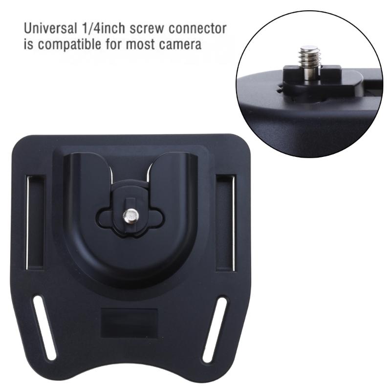 Fast Loading Camera Holsters Hanger Quick Strap for DSLR Camera Waist Holder Securely Camera Belt 1/4in Screw Mount
