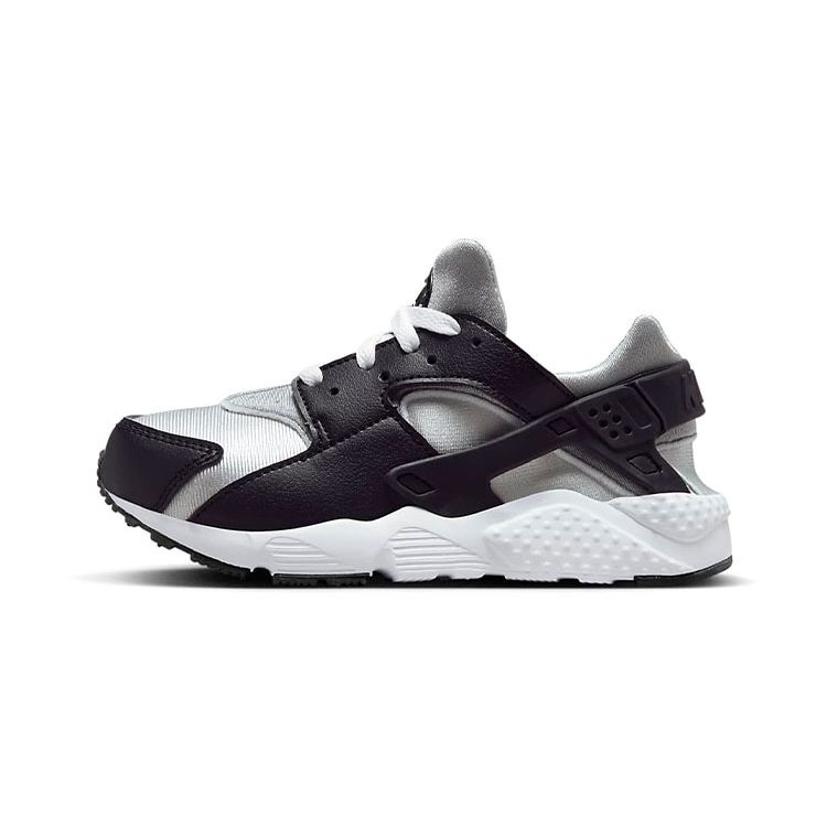 

Детские кроссовки Nike Huarache Run PS Black нейтрально-серые средне-серые белые 704949-044 29.5
