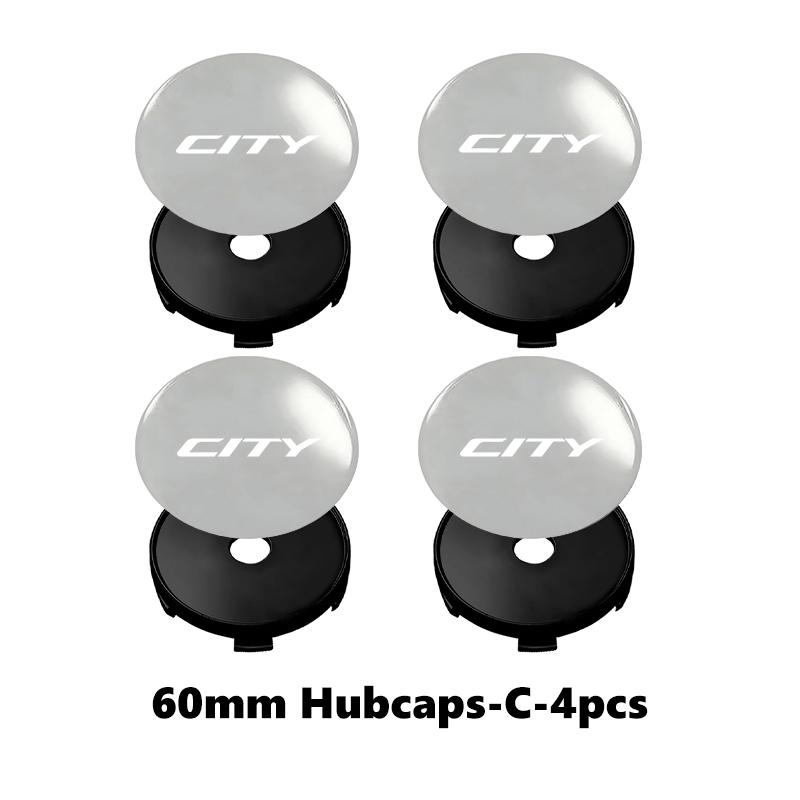 

For Honda Universal 60mm Car Wheel Hub Cover Auto Anti-Dust Wheel Center Cap Civic Fit Jazz Accord Pilot CRV Odyssey Passport