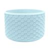 Ice Cup Base Protector Silicone Boot, Fish Scale Pattern Decor, Soft Elastic Water Bottle Tumbler Accessories for Travel Protective Sleeve, Anti-Slip