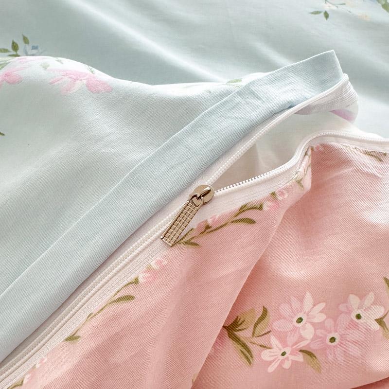 1Pc Cotton Breathable Skin-Friendly Printed Quilt Cover (Pillowcase To Be Purchased Separately) Single Double King Size Bed