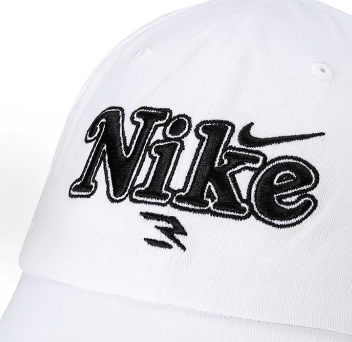Nike Kids Unisex Cotton Baseball Cap, Curved Brim Sun Protection Hat for Children Outdoor Daily Play N32543008GS-002