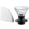 HARIO Immersion Dripper Switch, Easy extraction just by pressing, Yield 200ml, Black, Made in Japan, Present, Gift, SSD-200-B
