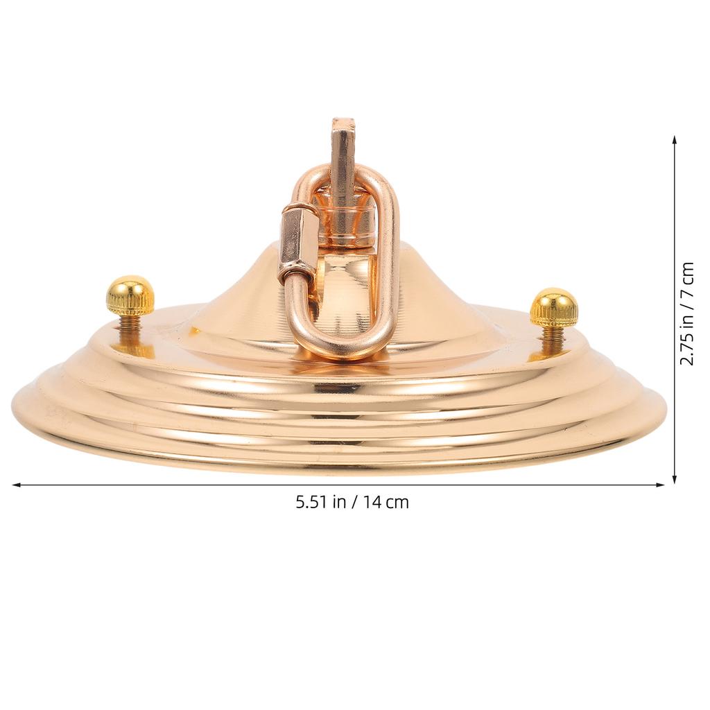 Premium Iron Ceiling Light Mounting Plate Stable Heavy Duty Canopy for Pendant Lights Home Restaurant Bar Living Room Use