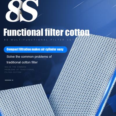 6d 8s Aquarium Biochemical Purification Filter Cotton Honeycomb Hole Design Strong Water