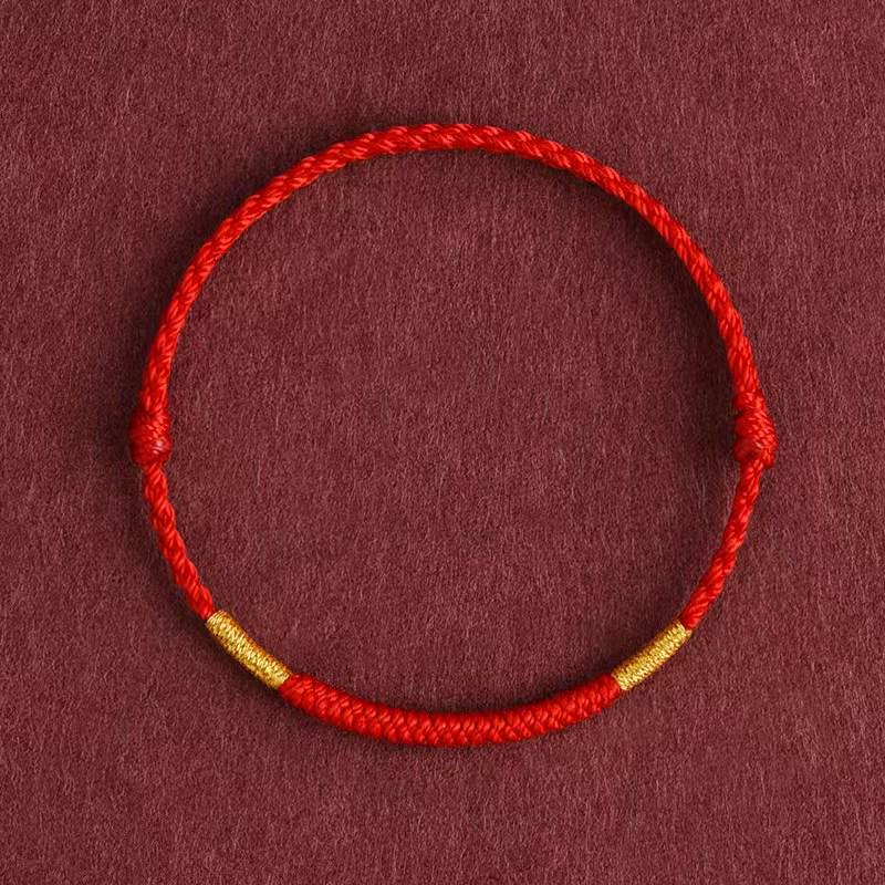 

Putuo Mountain Year of the Horse Tai Sui Red Bracelet: Good Luck Vajra Knot Woven Hand Rope Gift for Men and Women 2026