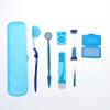 8Pcs/Set Oral Cleaning Care Dental Teeth Care Kits Whitening Tool Portable Outdoor Suit Interdental Brush Oral Care