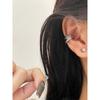 European and American Fashion Style Metal Zircon Ear Cuff 2026 New Popular Model Simple and Exquisite Ear Jewelry Non-Pierced Ear Clip for Women