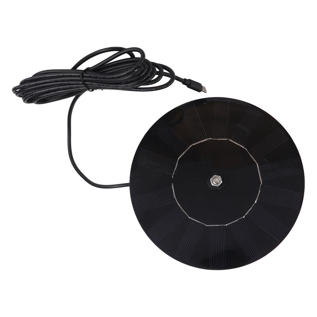 Solar Panel 4W Monocrystal Silicon Wall Mount Charger Kit Outdoor Monitoring Accessories