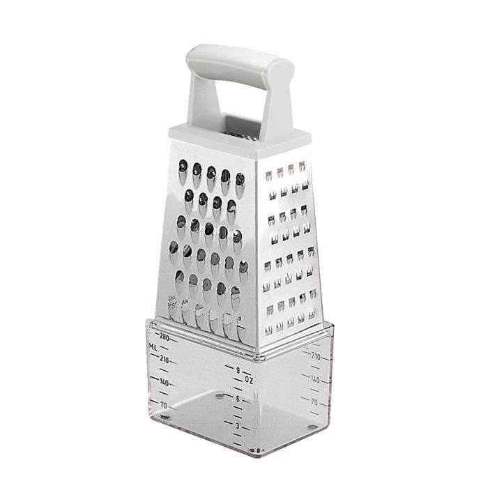 Tescoma 643788, Râpe, Acier inoxydable, Blanc, Plastique, Acier inoxydable, verticale, 90 mm, 220 mm