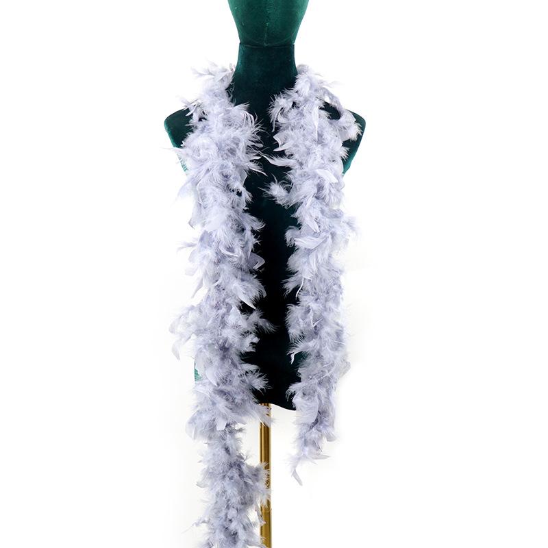 Feather Flake Large Feather Strip, Bouquet Packaging, Dance Performance Wedding Fluff Strip Decoration 40G