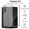 Transparent Phone Case for Samsung Galaxy Z Fold 7 6 5 Anti-scratch PC Anti-fall Cover for Z Fold7 Fold6 Fold5 Phone Accessories