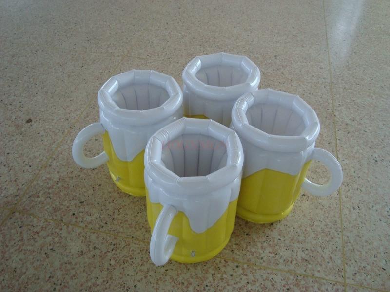 Pvc Inflatable Ice Bucket Beer Inflatable Ice Bar Water Beverage Inflatable Ice Tray Beer Cup Ice Bucket