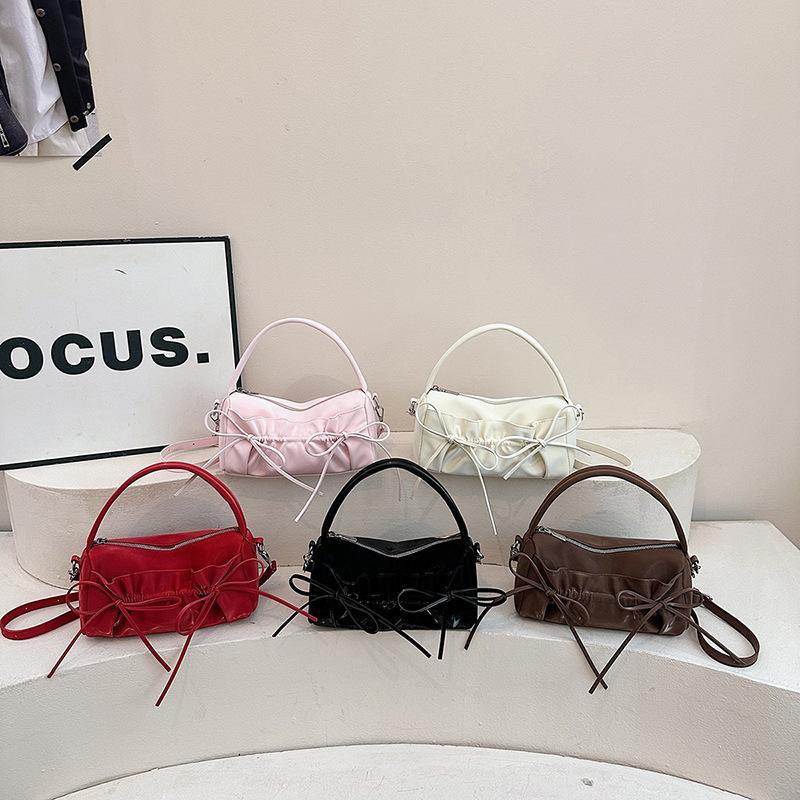 Pendler-Kissenbeutel - Niedliche Textur Wolkenbeutel - Trendige Handtasche mit Schultergurt und Crossbody-Design