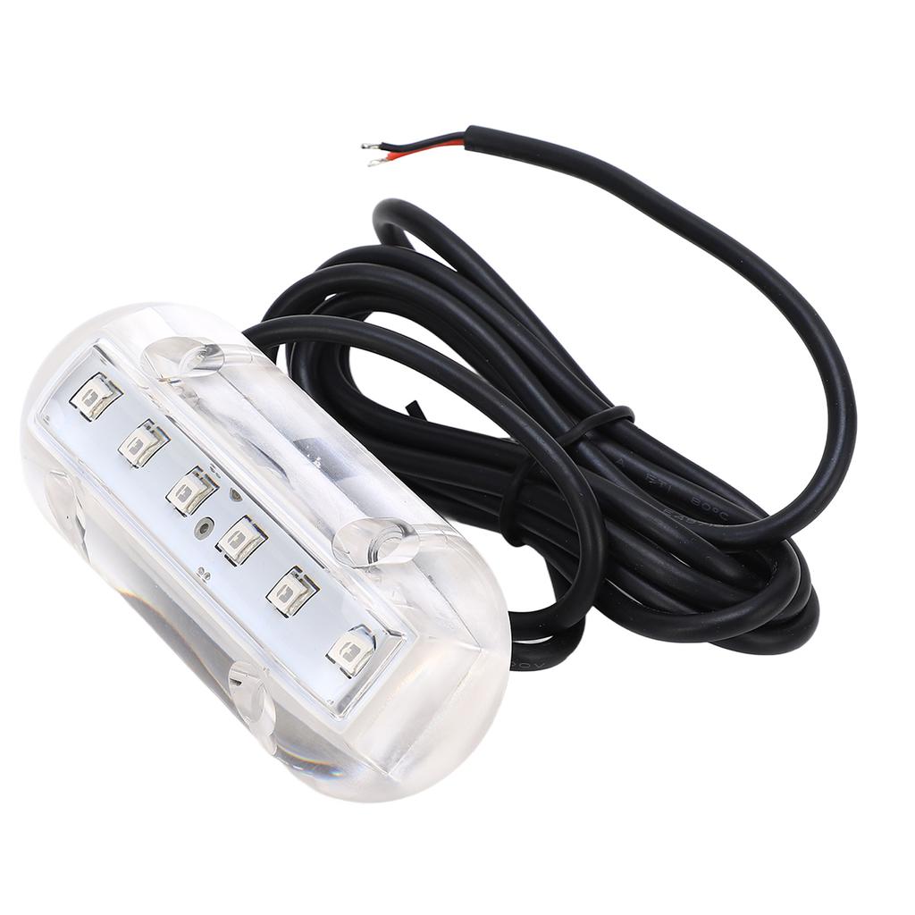 Blaue LED Unterwasserlicht IP68 Wasserdichte Marine Beleuchtung Lampe für Boot Yacht DC12V 1,1 W 18LM