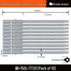 Nigao S2 802 Torx Electric Screwdriver Bit, 6mm Round Shank with Hole