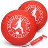 Mingie Oficială de Kickball GoSports cu Pompă (2 pachete) 10 inci