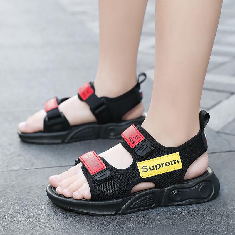 2025 Summer Boys' Quick-Dry Open-Toe Sandals for Elementary Students