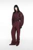 Nash Reverse Cotton Pants Burgundy