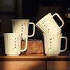 Plant Ash Private Handwritten Song Lan Cup Ceramic High-End Tea Cup Office Water Cup Gift Box