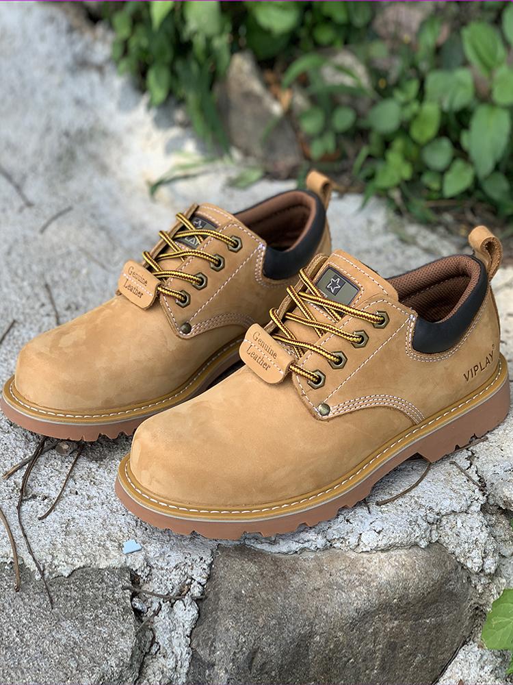 Men Brown  Shoes Casual Genuime Leather