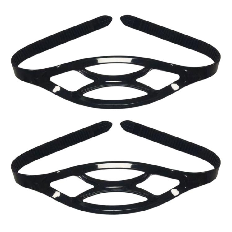 2Pack Nonslip Silicones Replacement Strap Elastics Snorkels Mask Headbands for Swimming Goggles And Dive Masks