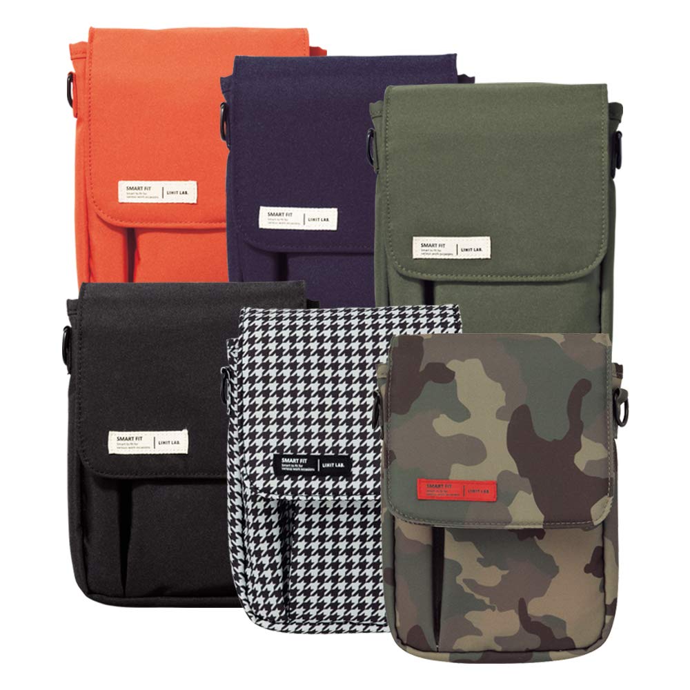 LIHIT LAB Smart Fit Carrying Pouch, A6 Camouflage, A7574-31