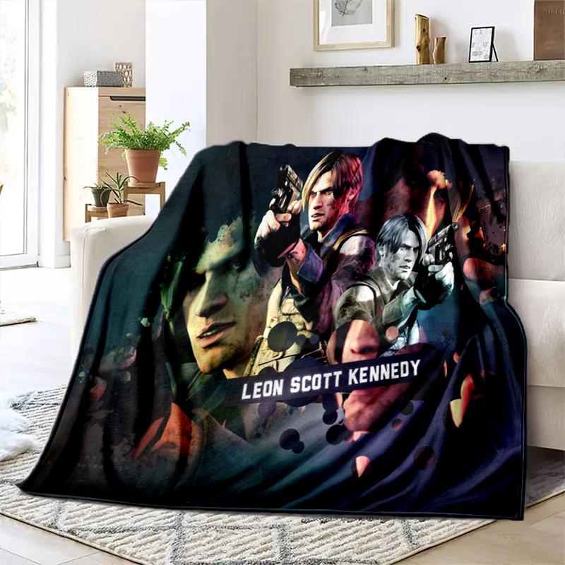 The sci-fi game Resident Evil features the Umbrella Corporation blanket a soft home furnishing nap decoration a warm Sherpa blanket for all seasons U6