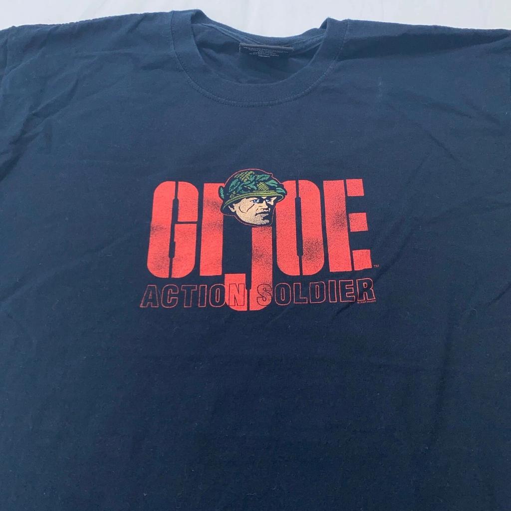 Vintage GI JOE ACTION SOLDIER T-Shirt LARGE Toy