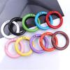 Yogodlns 10Pcs/Set 33MM High quality Plated Gate Zinc Alloy Hooks Snap Clasp Clip Bag Belt Buckle Spring O-Ring Buckles Carabiner Purses Handbags