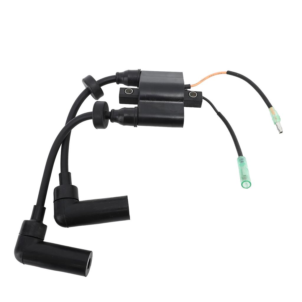 6F5 85570 12 Boat Motor Ignition Coil ABS Marine Outboard Ignition Coil for 9.9 to 40HP 2 Stroke 4 S