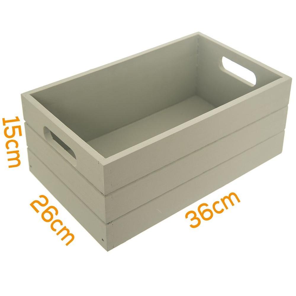 Wooden Storage Box 36x26x15 Cm
