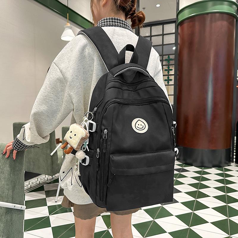 Sac d'école pour lycéen(ne)s, sac à dos grande capacité pour femmes