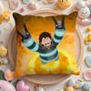 F-Fire Force anime Cushion Cover Home & Car Multi-Scene Pillow Cover - Reversible, Soft & Durable for Daily Use