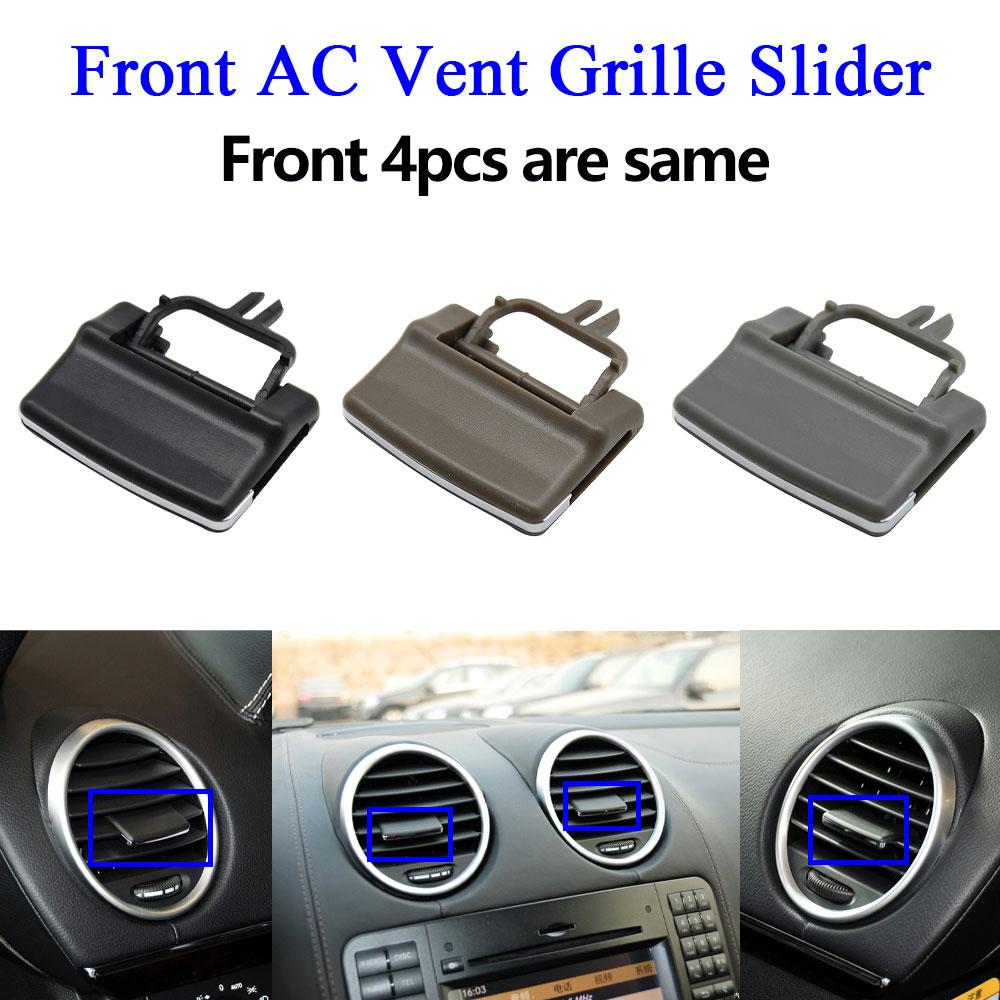 Auto Vorne Hinten Klimaanlage AC Vent Outlet Tab Rutsche Clips Reparatur Kit Für Mercedes Benz W164 X164 M ML GL 300 350 450