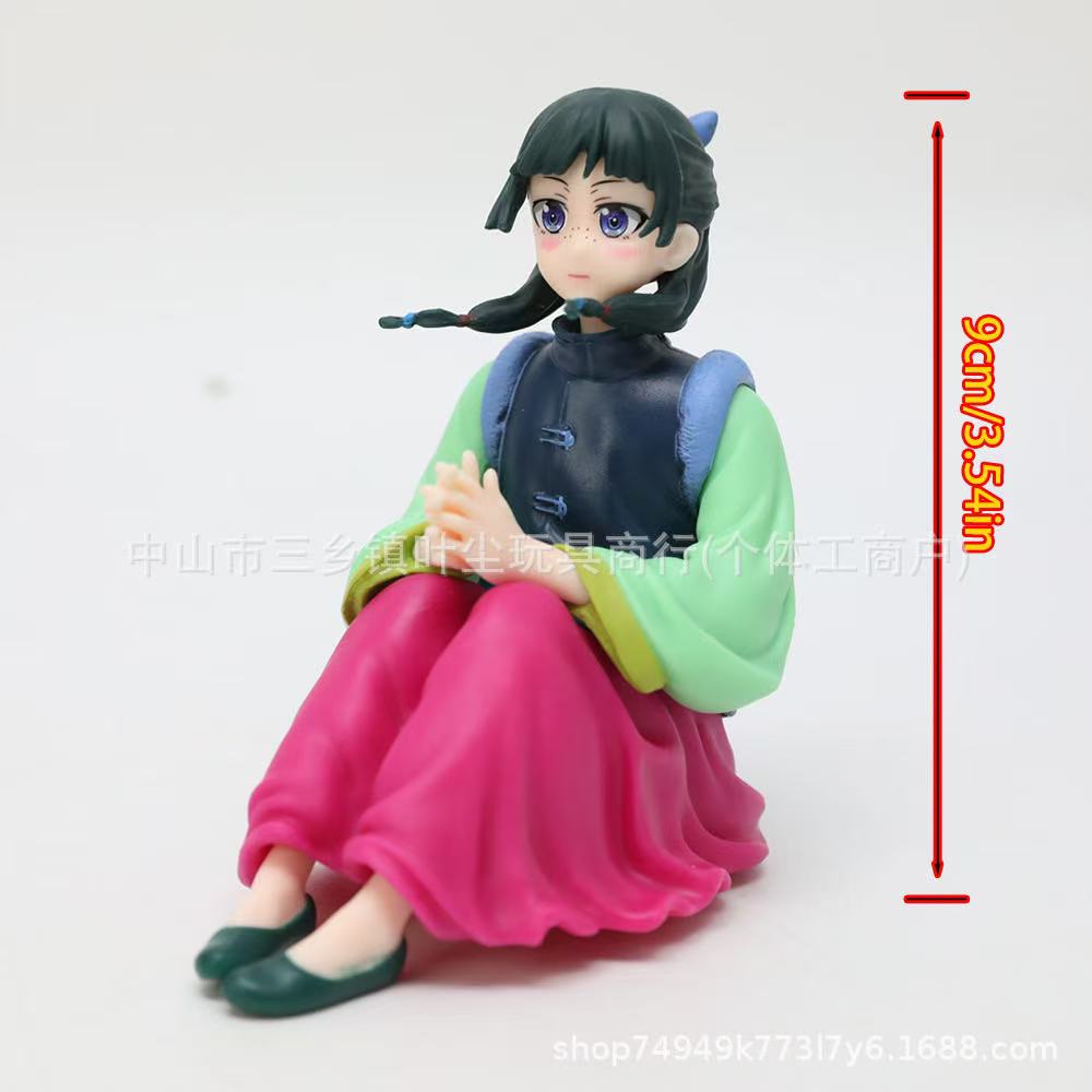 12 cm anime Kusuriya no Hitorigoto Maomao Pharmacist Diary Jinshi/Maomao movable figure model doll toy gift
