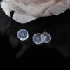 50Pcs Silicone Earring Stopper for Piercings Clear Discs Stabilizer Pads for Droopy Ears Heavy Earring Non Pull Support Patches